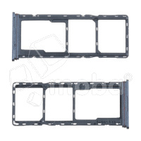 Держатель SIM для Tecno Spark 40 Pro (KM6) Черный