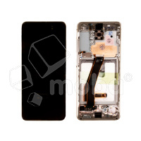 Дисплей для Samsung Galaxy S20 (G980F) модуль с рамкой Белый - OR (SP)