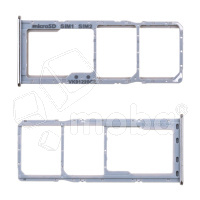 Держатель SIM для Samsung Galaxy A51/A71 (A515F/A715F) Белый