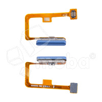 Шлейф для Xiaomi Mi 11 Lite 4G/5G (M2101K9AG/M2101K9G) сканер отпечатка пальцев Голубой