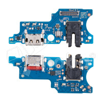 Шлейф для Samsung Galaxy A06 4G (A065F) плата системный разъем/разъем гарнитуры/микрофон - Премиум