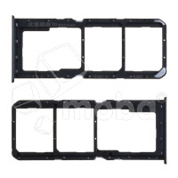 Держатель SIM для Realme C21Y/C25Y (RMX3263/RMX3262/RMX3261/RMX3269/RMX3265/RMX3268) Черный