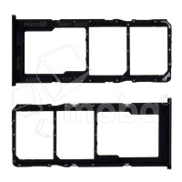 Держатель SIM для Samsung Galaxy A22 (A225F) Черный