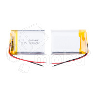 Аккумулятор универсальный 803040p 3,7v Li-Pol 1200 mAh (8*30*40 mm)