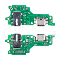 Шлейф для Vivo Y16 (V2204) плата на системный разъем/разъем гарнитуры/микрофон