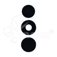 Стекло камеры для Tecno Spark 40 4G (KM5n) (комплект 3 шт.) Черный