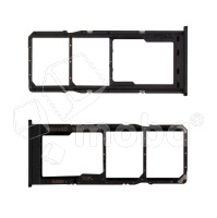 Держатель SIM для Samsung Galaxy A02 (A022G) Черный