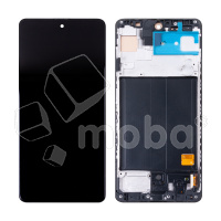 Дисплей для Samsung Galaxy A51 (A515F) модуль с рамкой Черный - (In-Cell)