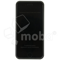 Защитное стекло "Антишпион" для iPhone 7/8/SE (2020)/SE (2022) Черный (Закалённое, полное покрытие)