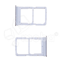 Держатель SIM для Huawei Honor X8a 4G/90 Lite (CRT-LX1/CRT-NX1) Серебро