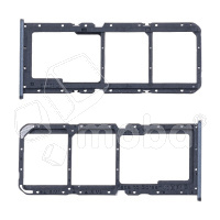 Держатель SIM для Realme C30s (RMX3690) Черный