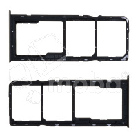 Держатель SIM для Realme C25s/C25 (RMX3191/RMX3195) Черный