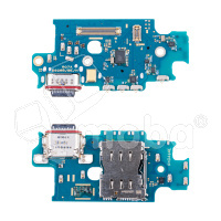 Шлейф для Samsung Galaxy S24+ (S926B/EU version) плата системный разъем/разъем SIM/микрофон - Премиум