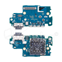 Шлейф для Samsung Galaxy A53 5G (A536B) плата системный разъем/разъем SIM/микрофон - Премиум