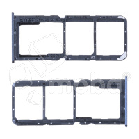 Держатель SIM для Realme C30/Narzo 50i Prime (RMX3581/RMX3506) Черный