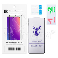 Защитное стекло "Премиум" для Samsung Galaxy A73 5G (A736B) Черный