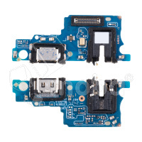 Шлейф для Realme Note 60x (RMX3938) плата системный разъем/разъем гарнитуры/микрофон - Премиум