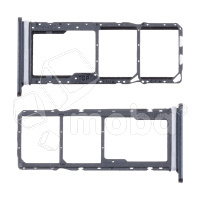 Держатель SIM для Samsung Galaxy A05s (A057F) Черный