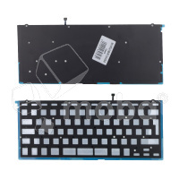 Подсветка клавиатуры для ноутбука MacBook Pro 13" A1425 (2012-2013, Г-образный Enter RU) Черный