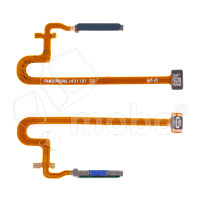 Шлейф для Realme 11 4G (RMX3636) сканер отпечатка пальцев Черный