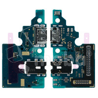 Шлейф для Samsung Galaxy A51 (A515F) плата системный разъем/разъем гарнитуры/микрофон