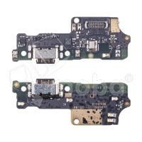 Шлейф для Xiaomi Poco C40 (220333QPG) плата системный разъем/микрофон - Премиум