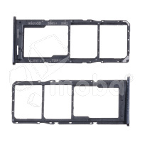 Держатель SIM для Samsung Galaxy A04s (A047F) Черный