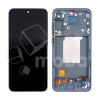 Дисплей для Samsung Galaxy A55 5G (A556E) модуль с рамкой Черный - (In-Cell)