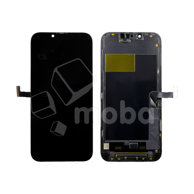 Дисплей для iPhone 13 Pro (A2640) в сборе с тачскрином Черный - (In-Cell, Full HD, 120 Гц) (с верификацией = с привязкой без ошибки)