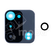 Стекло камеры для Tecno Spark 8C (KG5n) (комплект 2 шт.) Черный