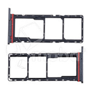 Держатель SIM для Tecno Spark 30C 4G (KL5n) Черный