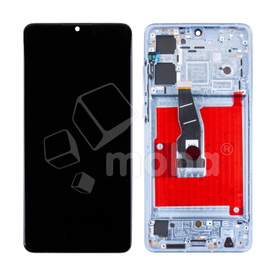 Дисплей для Huawei P30 (ELE-L29) модуль с рамкой Синий - OR