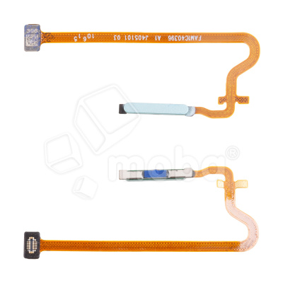 Шлейф для Realme C61 (RMX3930) сканер отпечатка пальцев Зеленый