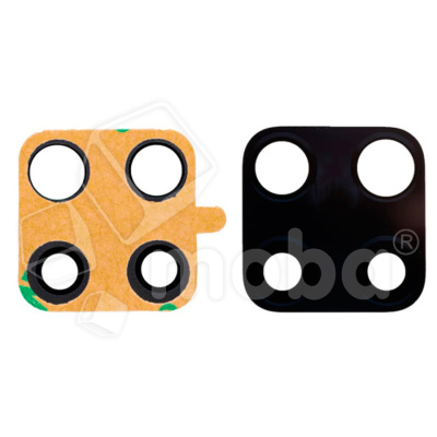 Стекло камеры для Xiaomi Redmi Note 9 Pro (M2003J6B2G) (Global) Черный