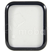 Защитная пленка "Полное покрытие" для Apple Watch 4/5/6/SE/SE 2022/SE 2023/SE 2024/SE 2025 (44 мм) Черный (силикон)