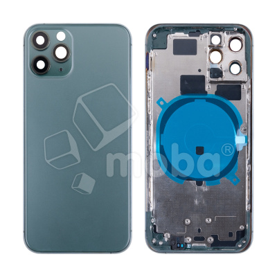 Корпус для iPhone 11 Pro (A2215) (1 Sim) Темно-зеленый - Премиум