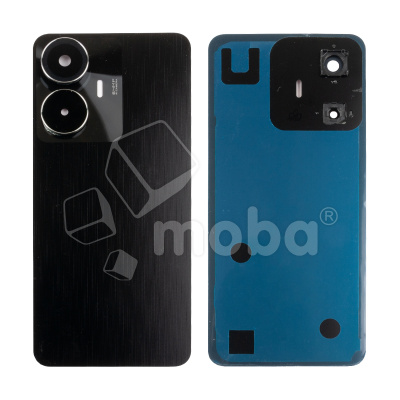 Задняя крышка для Realme C55 (RMX3710) Черный - Премиум