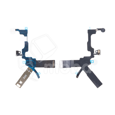 Шлейф для iPhone 15 Pro Max (A3106) на вспышку - Премиум