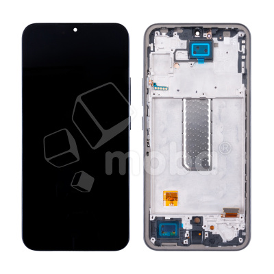 Дисплей для Samsung Galaxy A34 5G (A346B) модуль с рамкой Черный - (OLED) (Full Size)