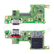 Шлейф для Tecno Spark 20 Pro+ (KJ7) плата на системный разъем/разъем SIM/микрофон
