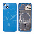 Корпус для iPhone 13 (A2635) (1 Sim) Синий - Премиум