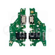 Шлейф для Huawei Mate 20 Lite (SNE-LX1) плата на системный разъем/разъем гарнитуры/микрофон