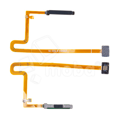 Шлейф для Realme 10 4G (RMX3630) сканер отпечатка пальцев Черный