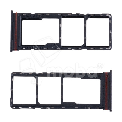 Держатель SIM для Infinix Smart 10 (X6725) Черный