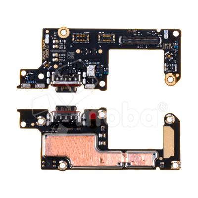 Шлейф для Xiaomi Poco F4 GT (21121210G) плата системный разъем/микрофон