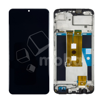 Дисплей для Realme C61 (RMX3930) модуль с рамкой Черный - OR