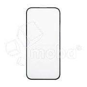Защитное стекло "Оптима" для iPhone 16 Plus Черный (Закалённое, полное покрытие)
