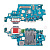 Шлейф для Samsung Galaxy S21+ (G996U/America/EU version) плата системный разъем/разъем SIM/микрофон - Премиум
