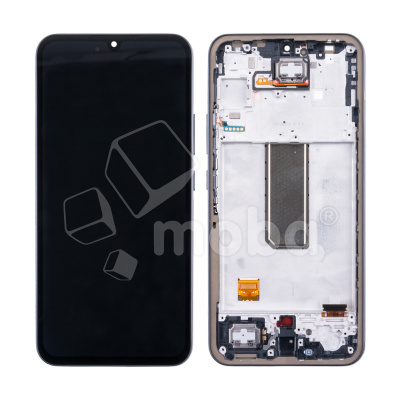 Дисплей для Samsung Galaxy A34 5G (A346B) модуль с рамкой Черный - OR (SP)