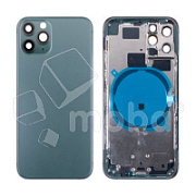 Корпус для iPhone 11 Pro (A2215) (1 Sim) Темно-зеленый - Премиум